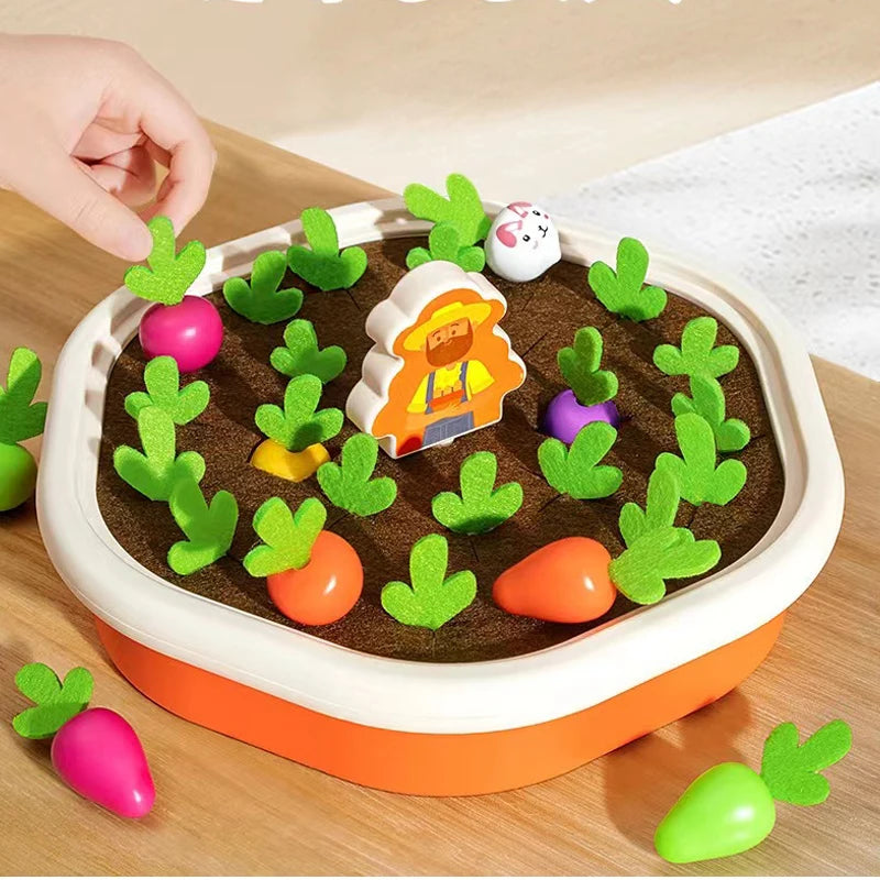 Pull-Carrot Toy Set