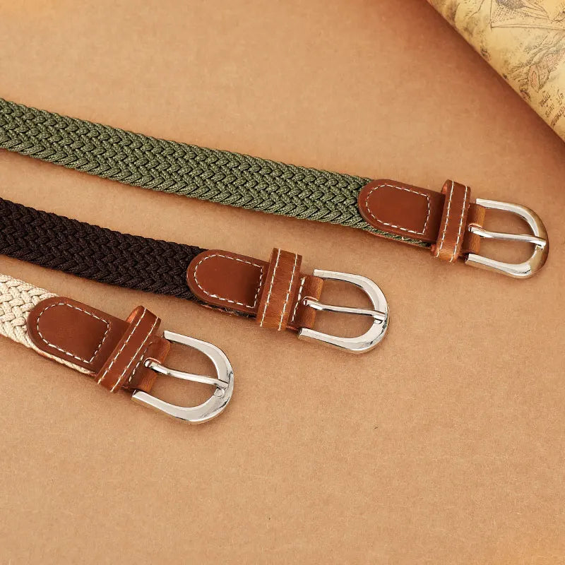 Elastic Woven Belt Unisex
