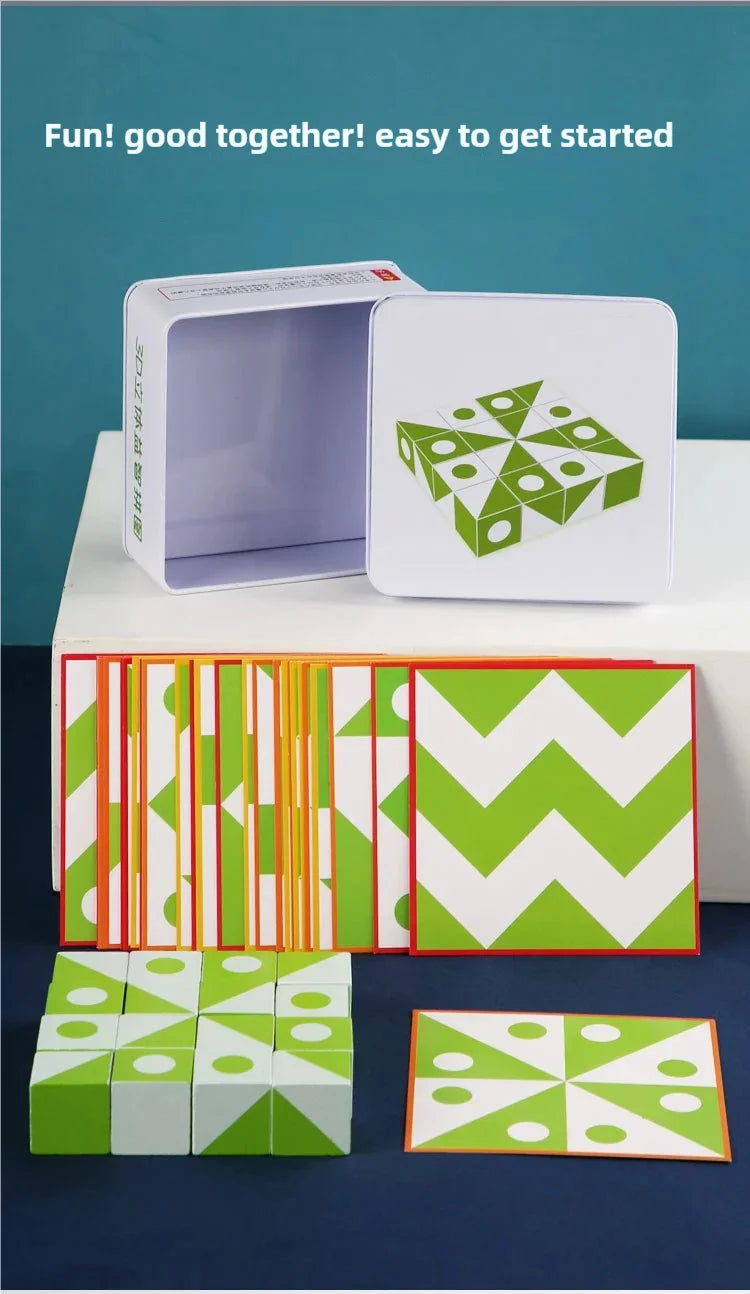 Logic 3D Wooden Puzzle