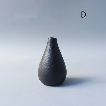 Mini Japanese Black Vase