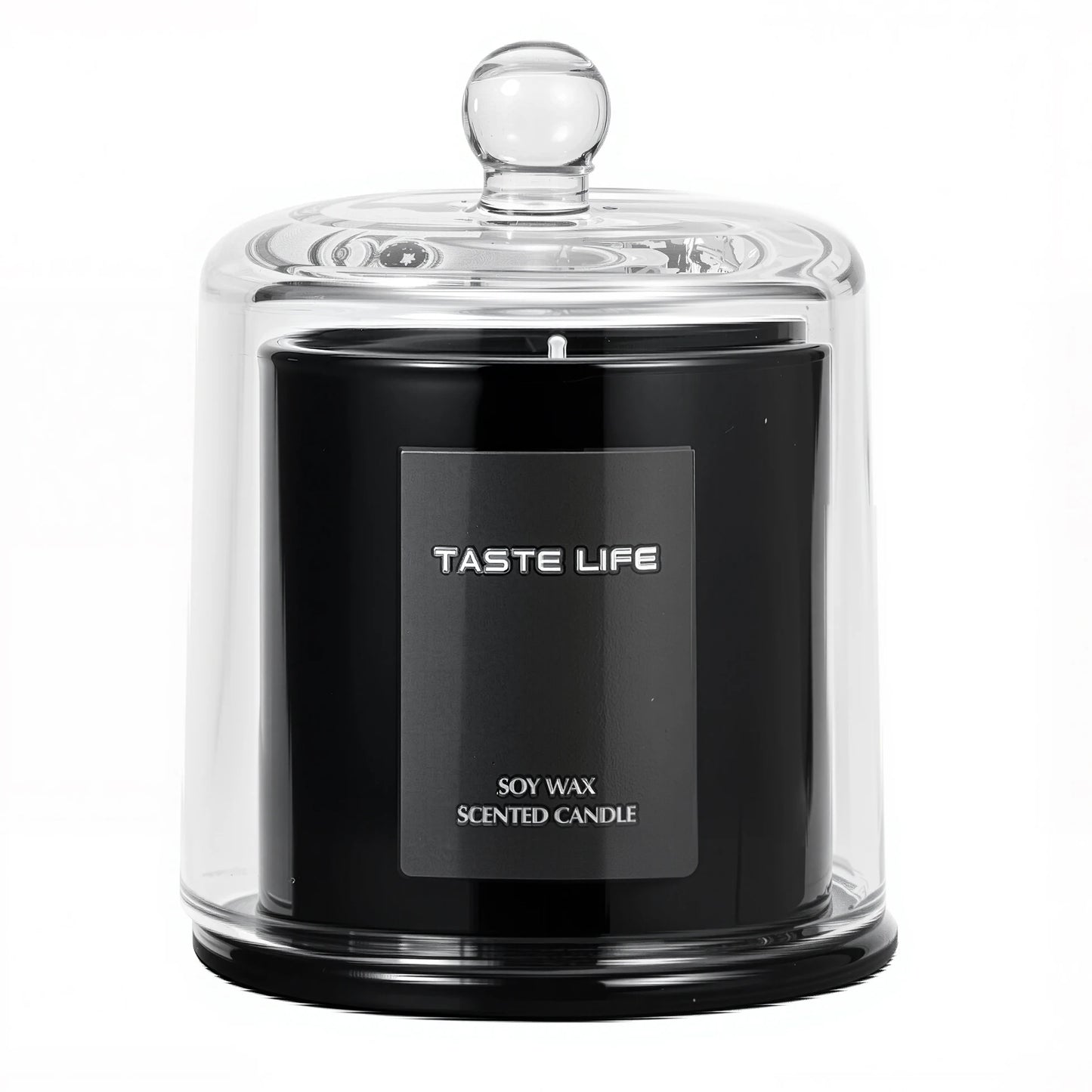 Candle Under Glass Cloche