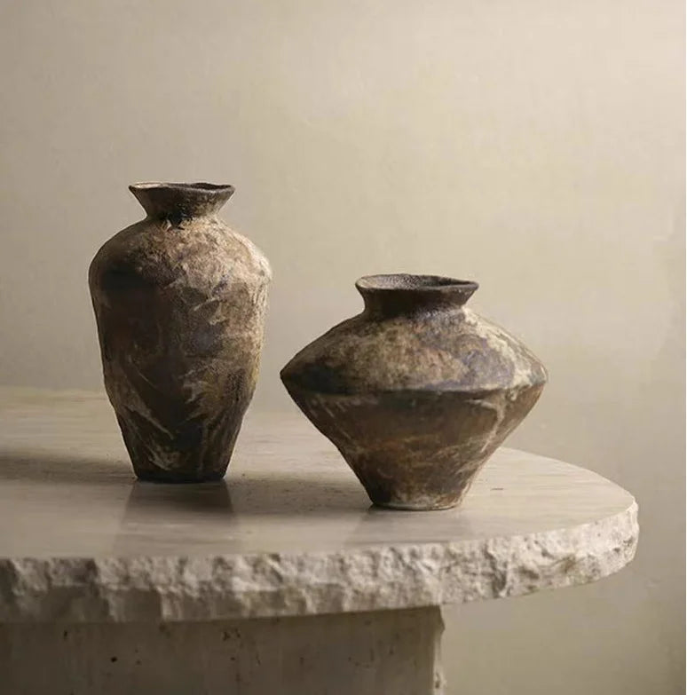 Wabi-Sabi Rustic Vase