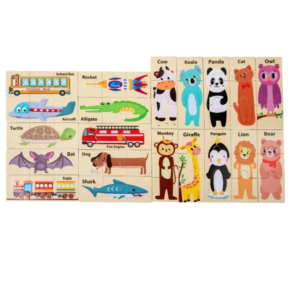 Wooden Tangram for Kids