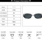 Small Oval UV400 Sunglasses