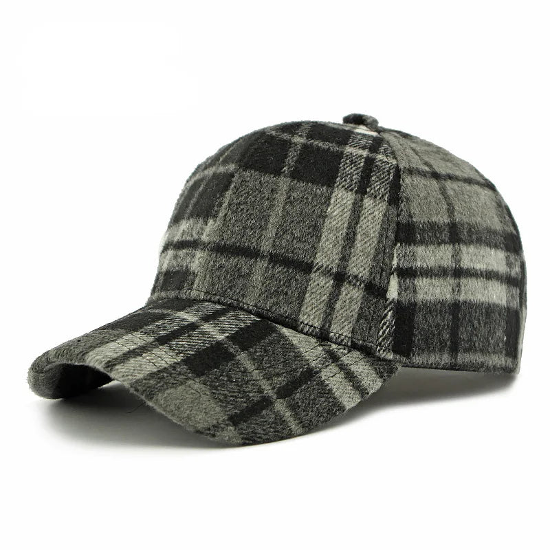 Women’s Plaid Baseball Cap