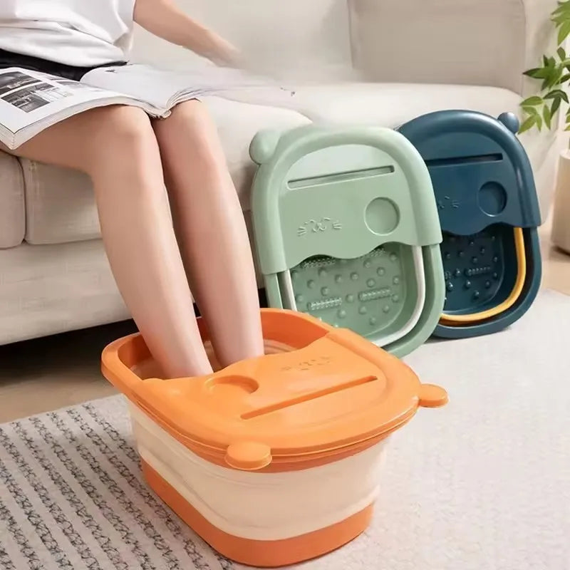 Folding Foot Soak Basin
