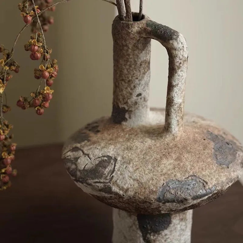 Rough Ceramic Zen Vase