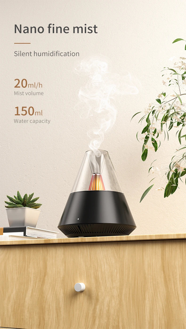 Ultrasonic Diffuser with Light