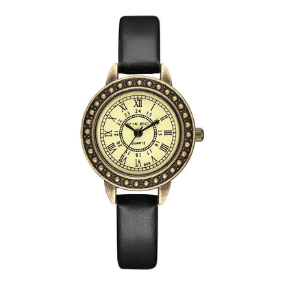 Women’s PU Roman-Scale Watch