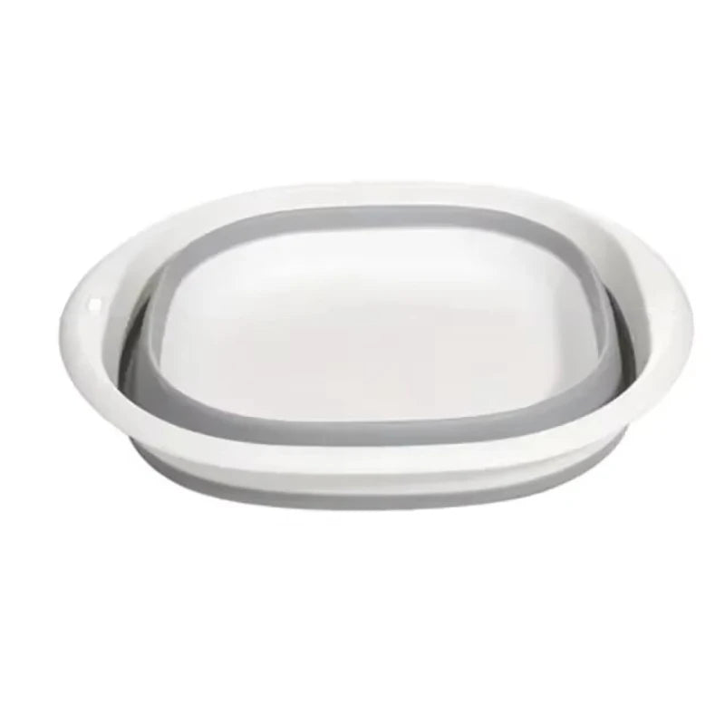 Baby Bath Tub Foldable Kids Bathing Tubs Newborn Body Cleaning Bucket Children Bathtub Multi-functional Garden Car Clean Bucket